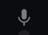Grey microphone icon
